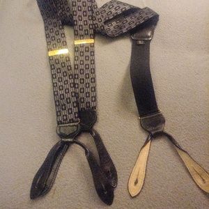 100% Silk suspenders